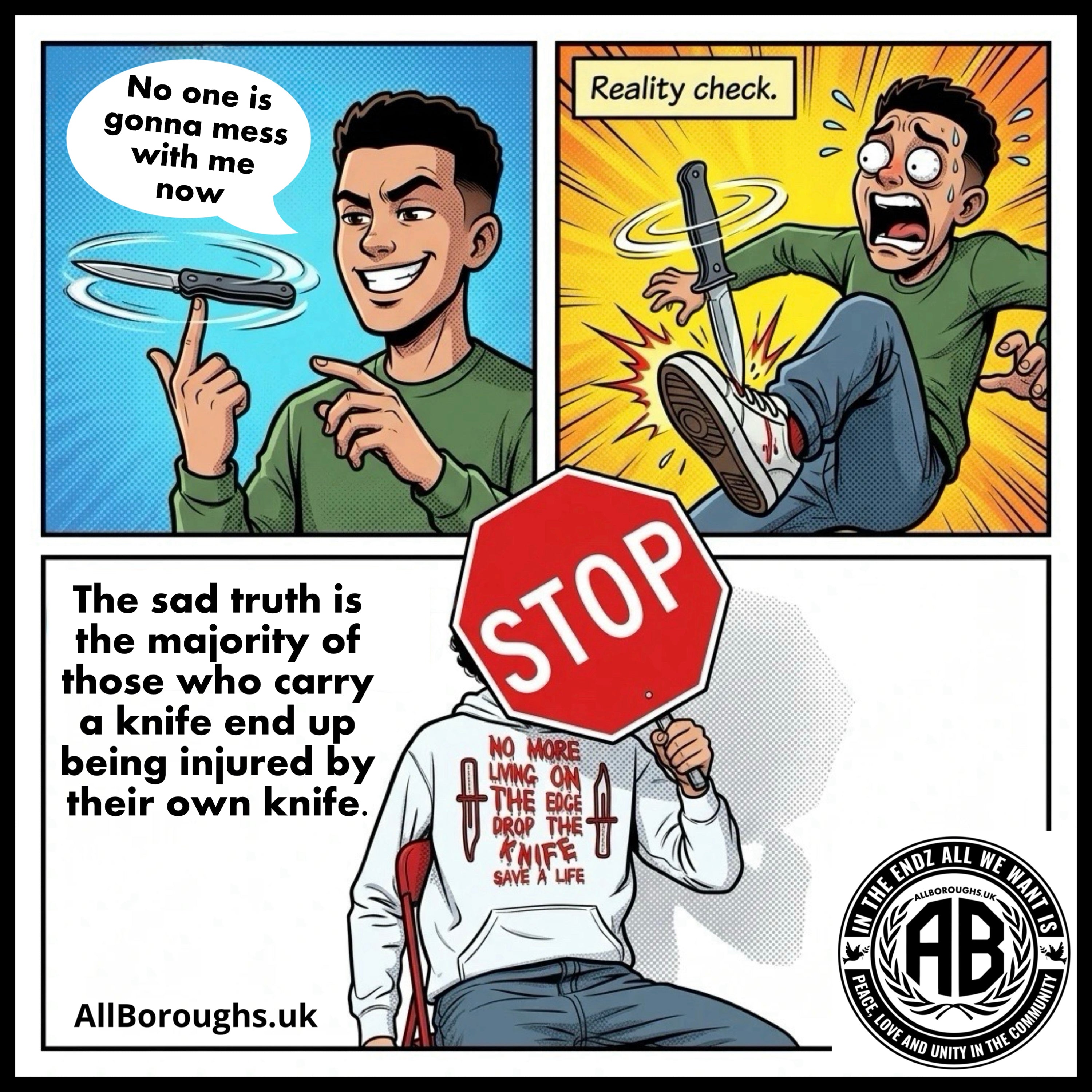 The False Narrative Of Carrying a Knife for Protection