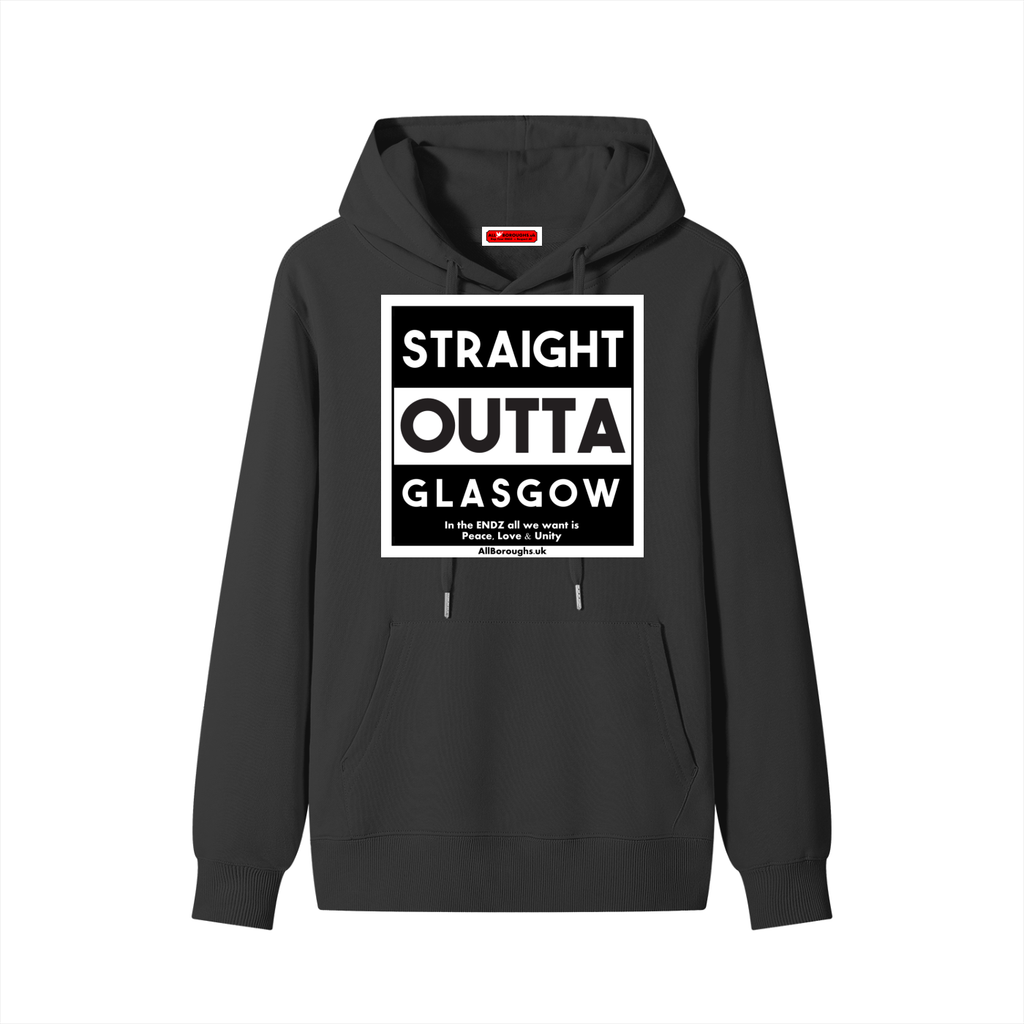 Straight Outta? Classic Heavyweight Cotton Hoodie | 300gsm Unisex Oversized | All Boroughs