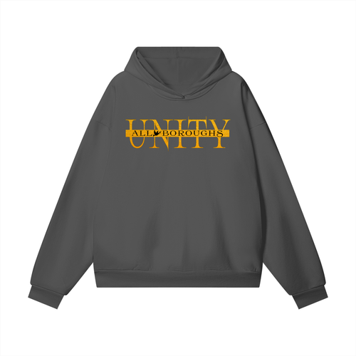 All Boroughs Unity Heavyweight (460 GSM) Hidden Pocket Fleece Hoodie - Premium Streetwear