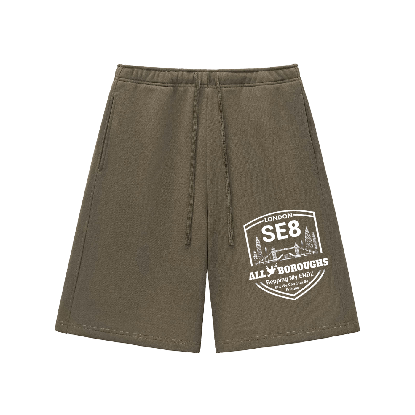 Essential Heavyweight Fleece Shorts - Premium Streetwear Basics | AllBoroughs