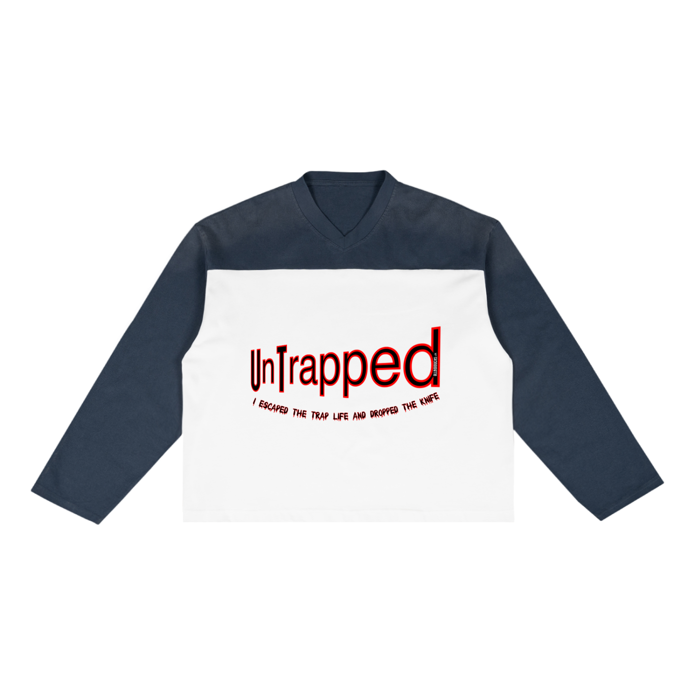 The UnTrapped Sun Fade Colour-Block T-Shirt | 300gsm Heavyweight Pure Cotton | All Boroughs