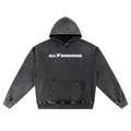Snow Wash Oversized Hoodie - Premium Heavyweight Fleece | AllBoroughs