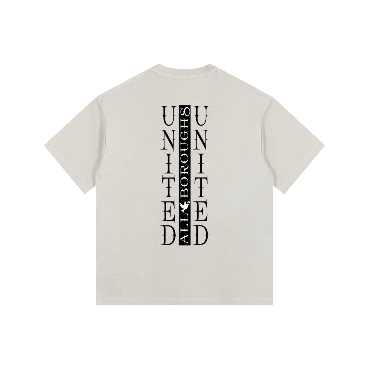Colourful AllBoroughs United Vintage Washed Oversized T-Shirt – Unity Streetwear Tee