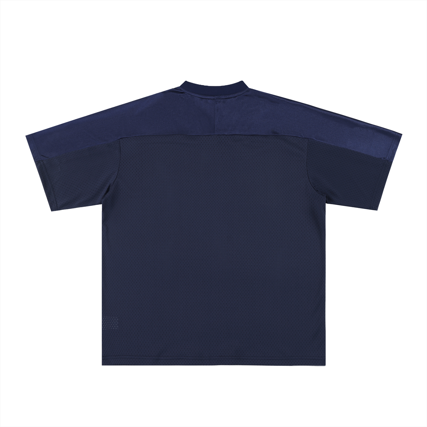 Oversized Mesh V-Neck Soccer Jersey | Unisex Polyester Sports Shirt