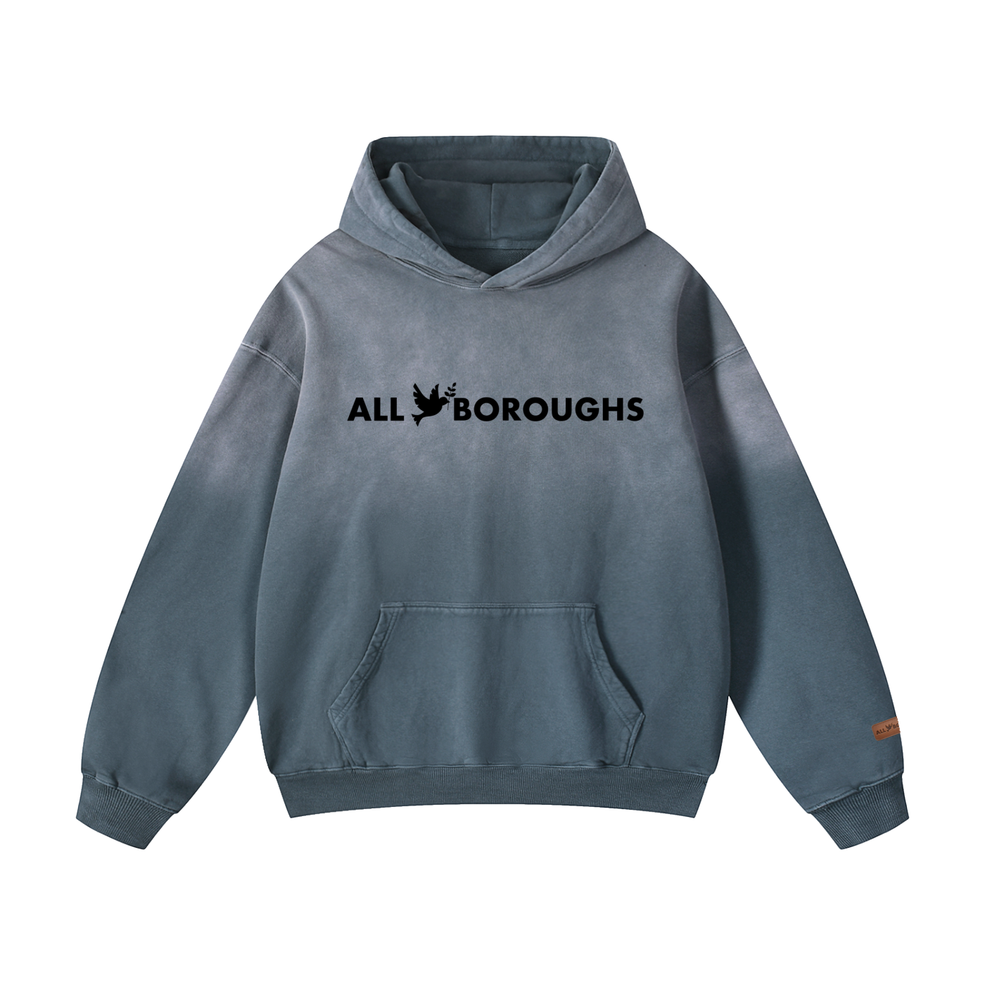 Heavyweight (400 GSM) Sunfade Oversized Hoodie | Premium Streetwear