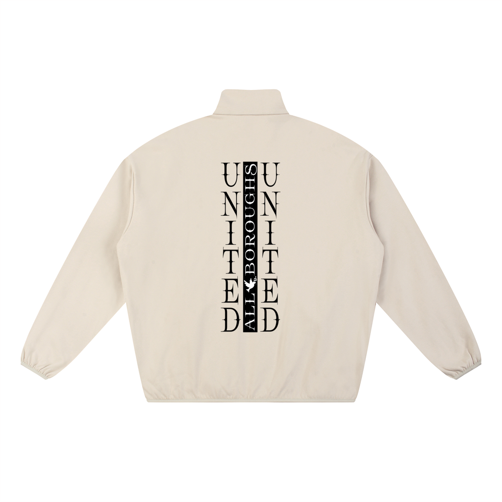 Allboroughs United Essential Heavyweight Stand Up Collar Jacket - UK Streetwear