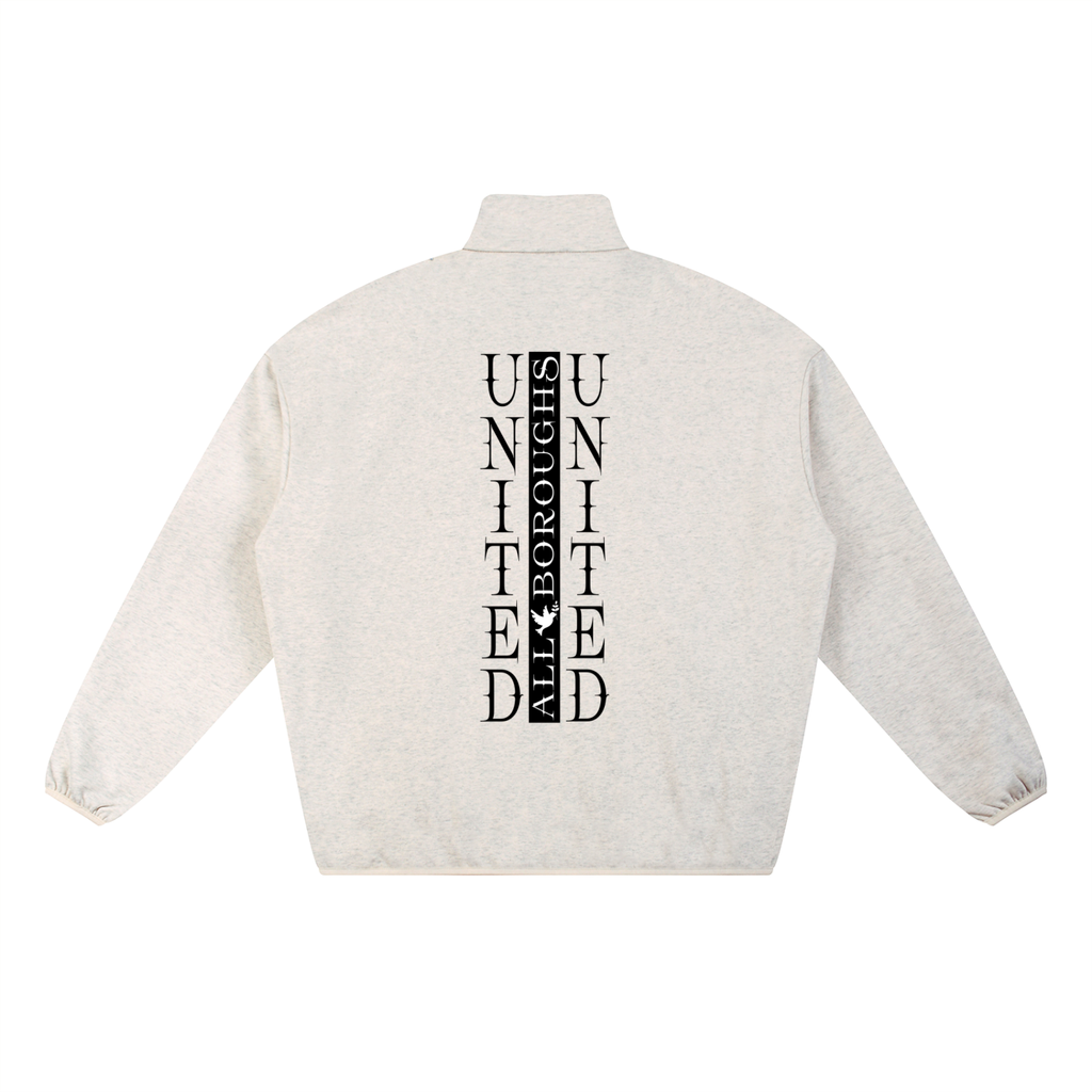 Allboroughs United Essential Heavyweight Stand Up Collar Jacket - UK Streetwear