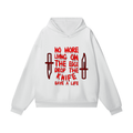 Drop The Knife Heavyweight (460 GSM) Hidden Pocket Fleece Hoodie - Streetwear | AllBoroughs