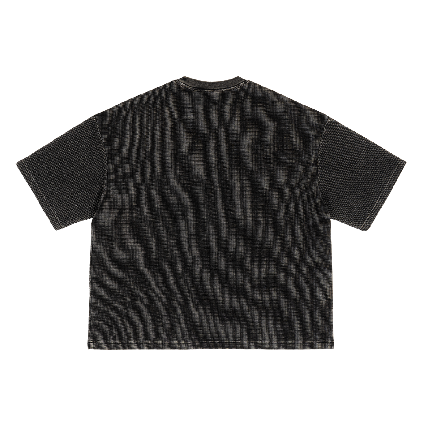 Oversized Waffle Textured Boxy T-Shirt | Premium Streetwear | ALLBOROUGHS