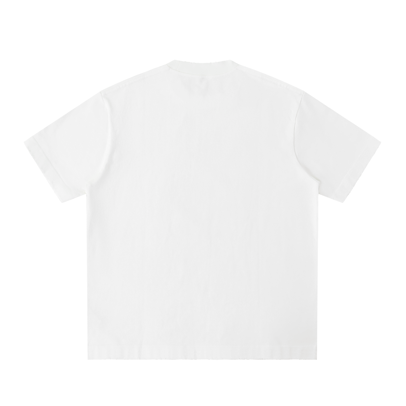 Straight Outta? Heavyweight Vintage Washed Frayed T-Shirt | 430gsm Oversized Fit | All Boroughs