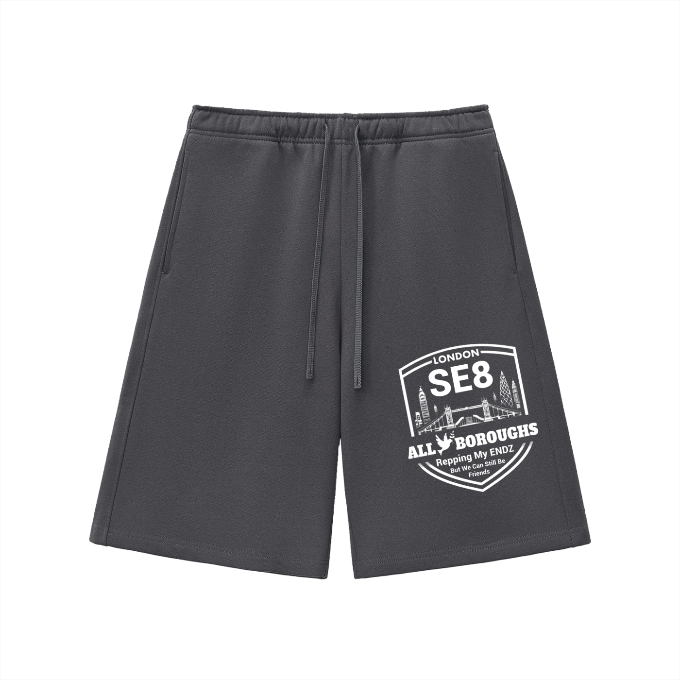 Essential Heavyweight Fleece Shorts - Premium Streetwear Basics | AllBoroughs