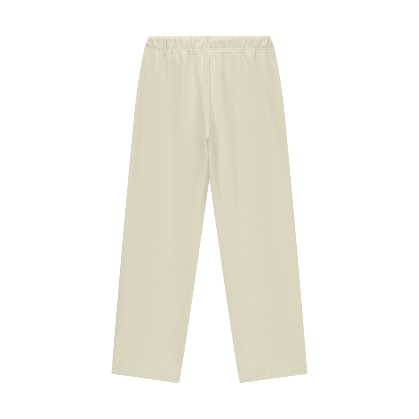 Heavyweight Fleece Straight Leg Pants - Premium White & Bone Sweatpants | AllBoroughs