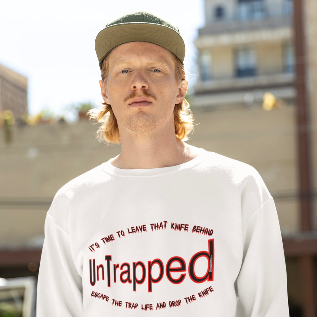 The UnTrapped Heavyweight 460 GSM Oversized Drop Shoulder Sweatshirt | AllBoroughs