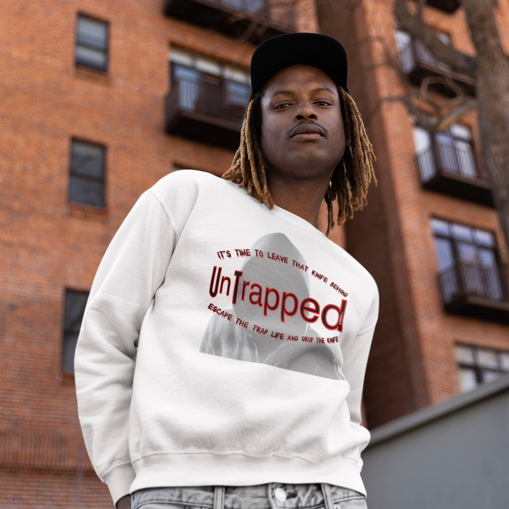 The UnTrapped Heavyweight 460 GSM Oversized Drop Shoulder Sweatshirt | AllBoroughs
