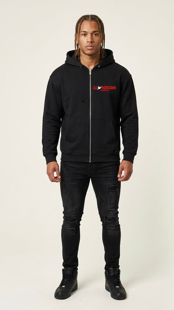 Don't Bring A Knife To A Fist Fight — AllBoroughs Anti Knife Crime Streetwear Hoodie