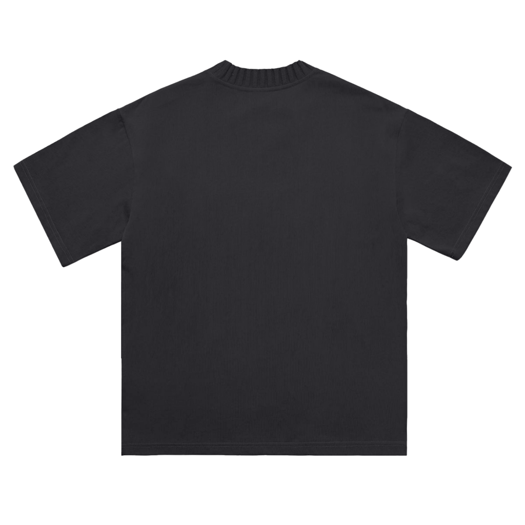 Drop The Knife Premium Heavyweight Cotton Round Neck Unisex T-Shirt | AllBoroughs