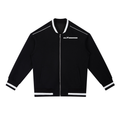 Contrast Piping Zip Bomber Jacket - Premium Streetwear Outerwear | AllBoroughs
