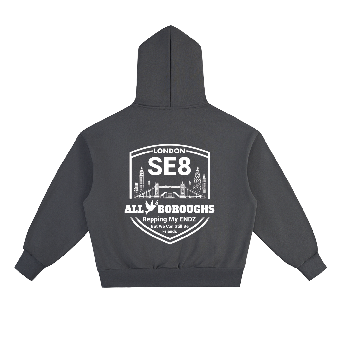 The Heavyweight Champ 500GSM Oversized Luxury Hoodie | AllBoroughs