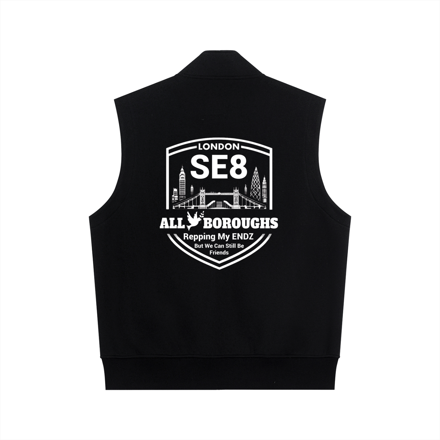 Essential Heavyweight Vest - Premium Sleeveless Top | AllBoroughs