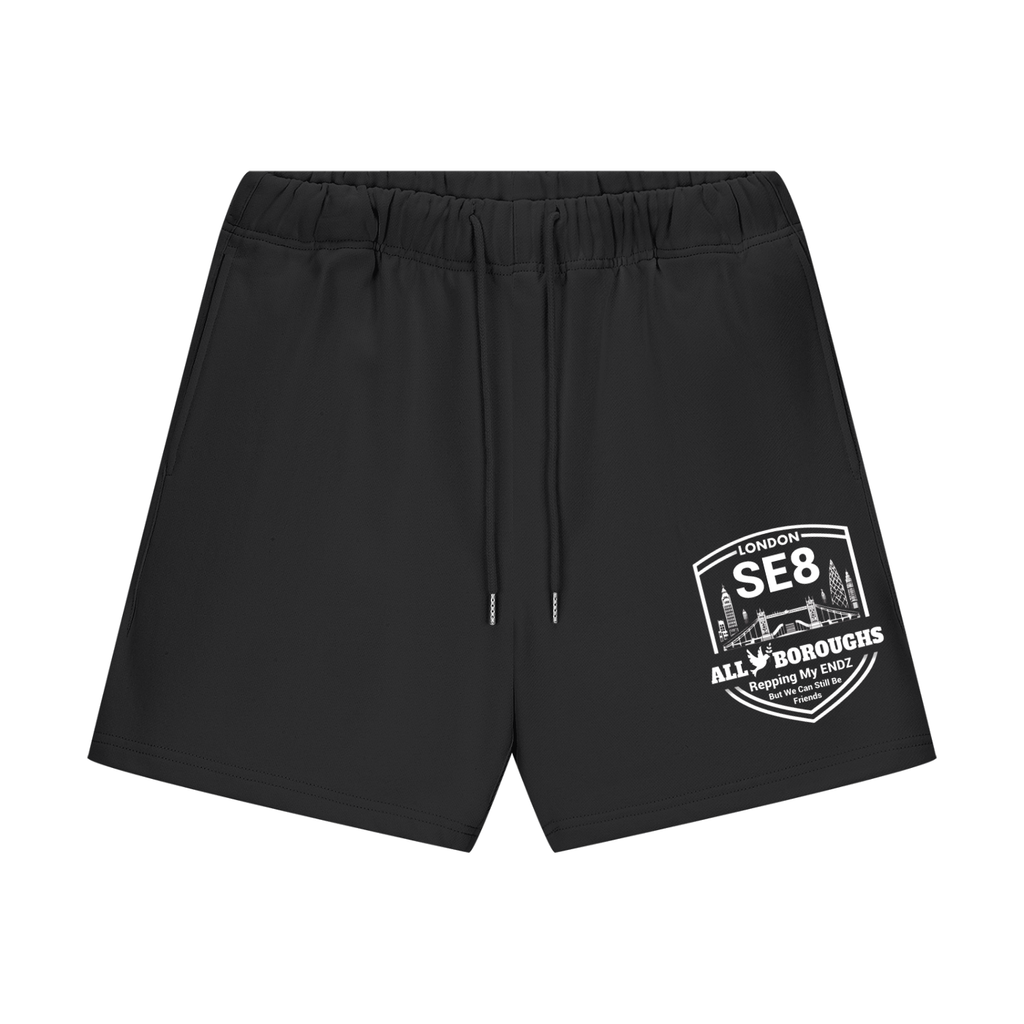 Unisex Heavyweight Fleece Loose Fit Shorts - Premium Streetwear | AllBoroughs