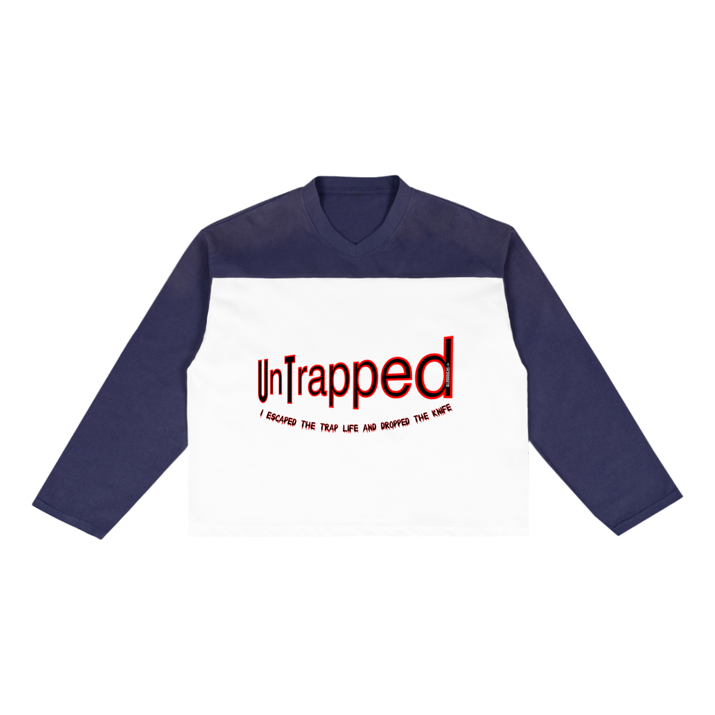 The UnTrapped Sun Fade Colour-Block T-Shirt | 300gsm Heavyweight Pure Cotton | All Boroughs