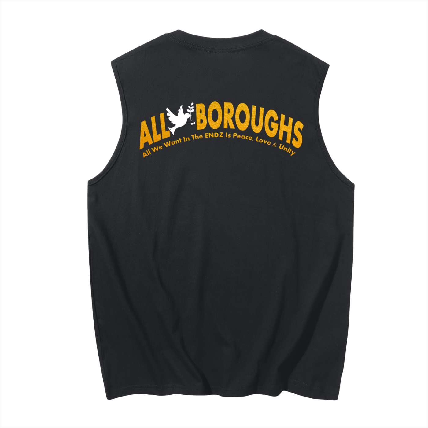 AllBoroughs Essential Unity Tank Top — Premium Cotton Vest