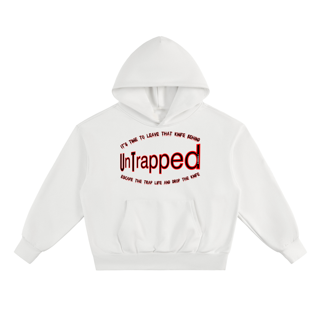 The UnTrapped Heavyweight Champ 500GSM Oversized Luxury Unisex Hoodie | AllBoroughs