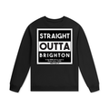Straight Outta? Premium Heavyweight Cotton Sweatshirt | Unisex Streetwear | All Boroughs