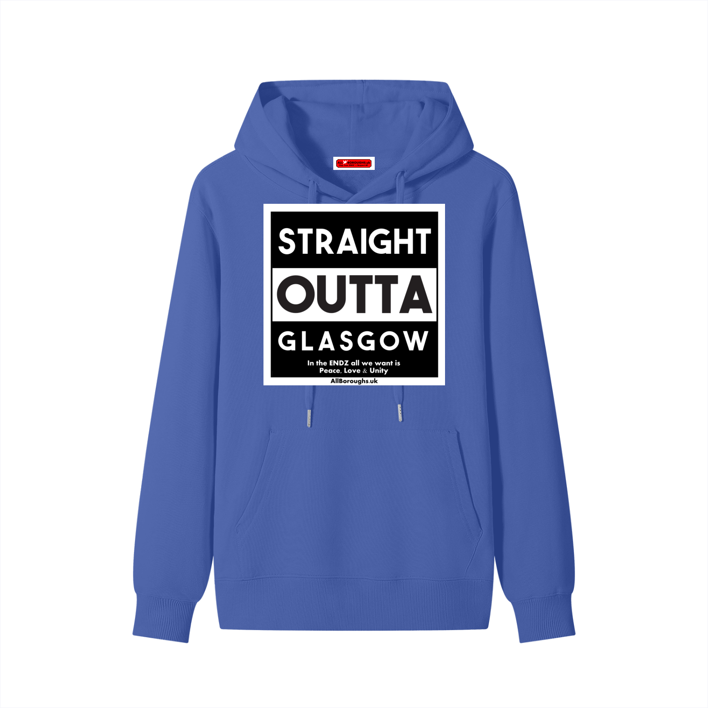 Straight Outta? Classic Heavyweight Cotton Hoodie | 300gsm Unisex Oversized | All Boroughs