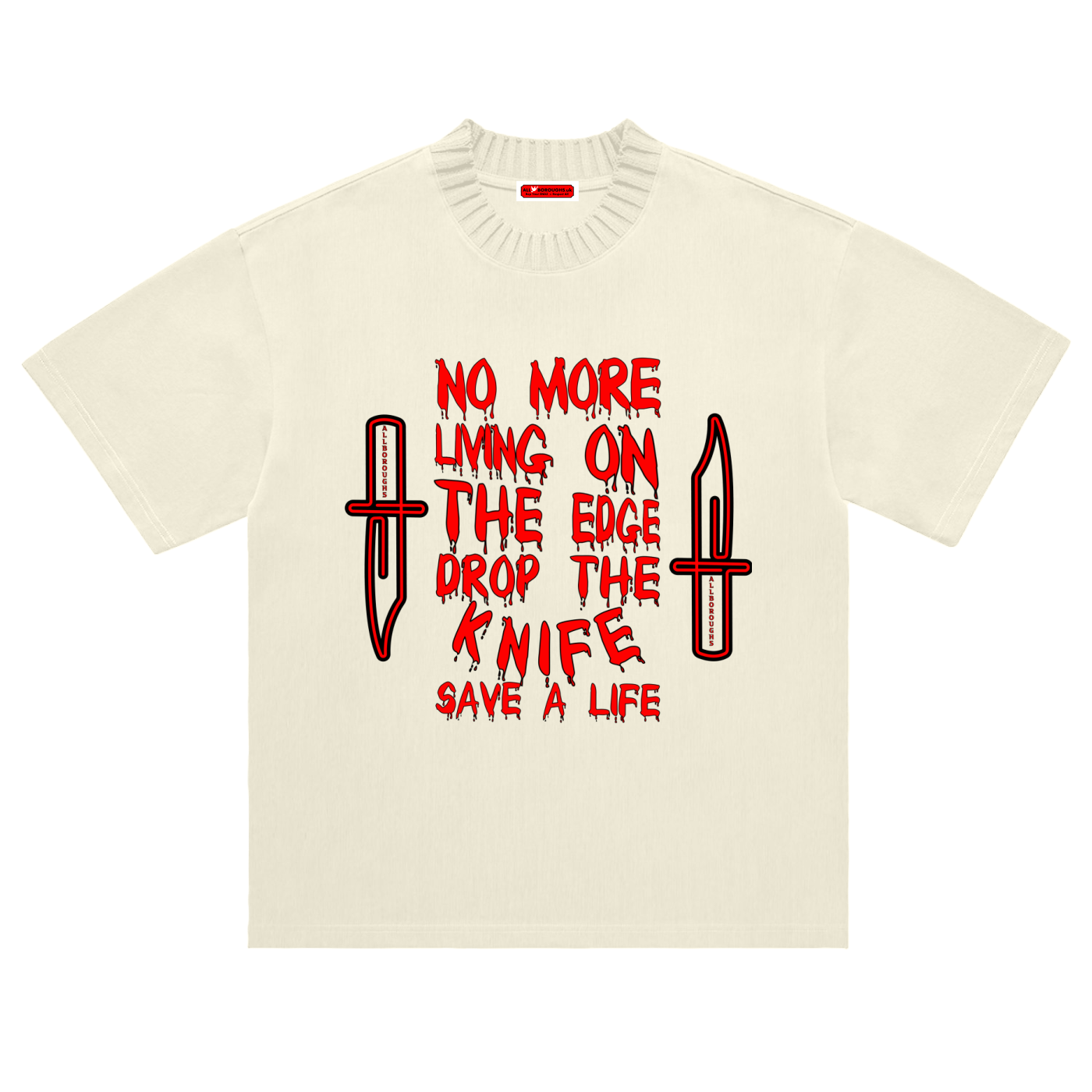 Drop the knife t-shirt