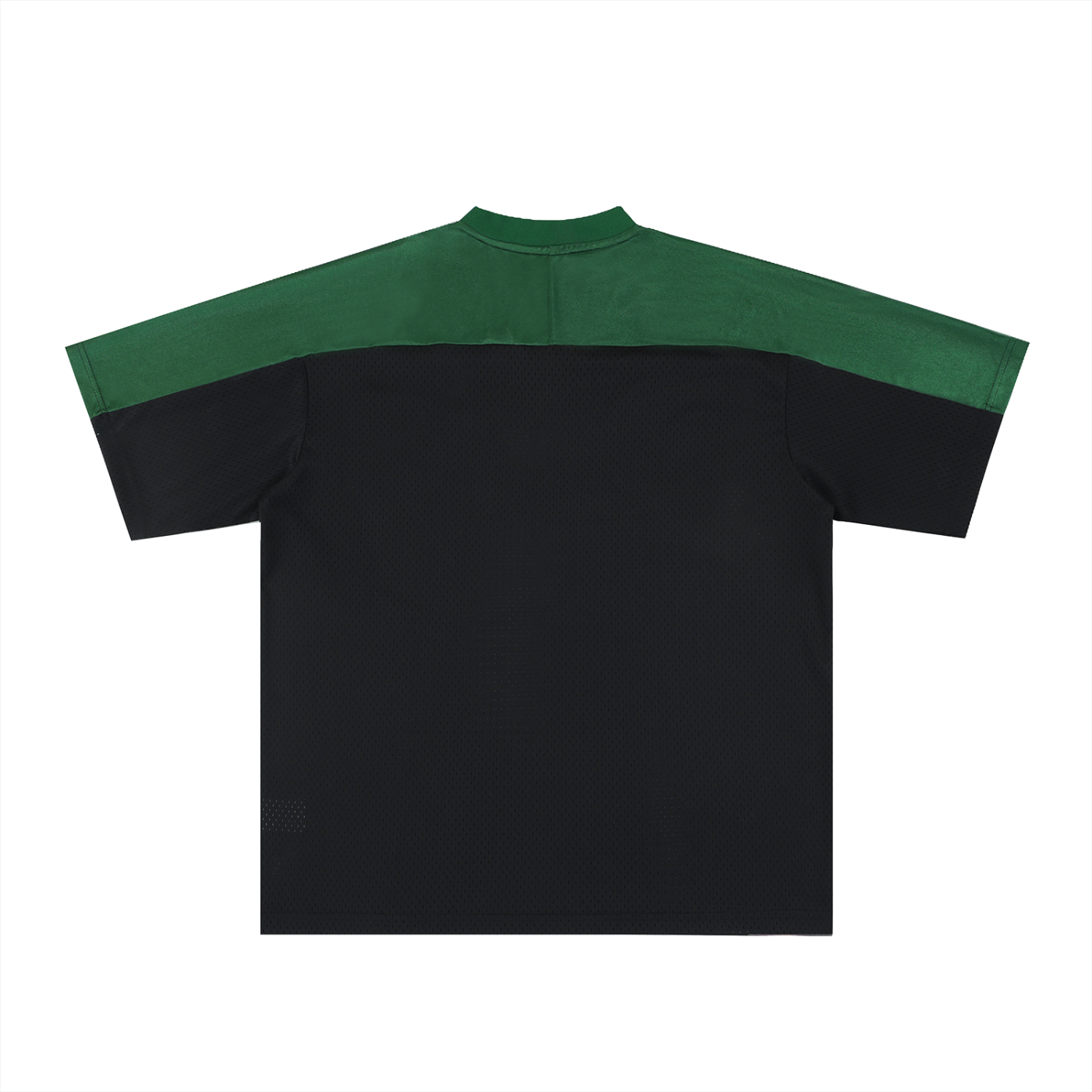 Oversized Mesh V-Neck Soccer Jersey | Unisex Polyester Sports Shirt
