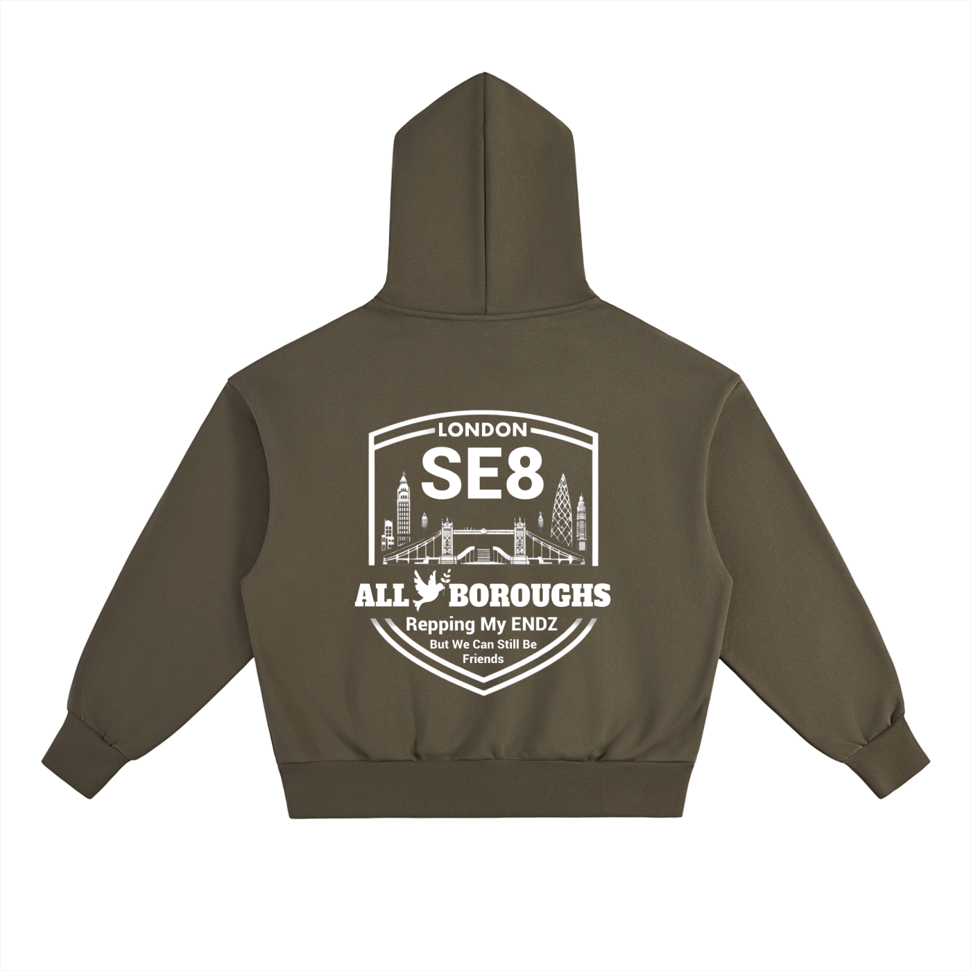 The Heavyweight Champ 500GSM Oversized Luxury Hoodie | AllBoroughs
