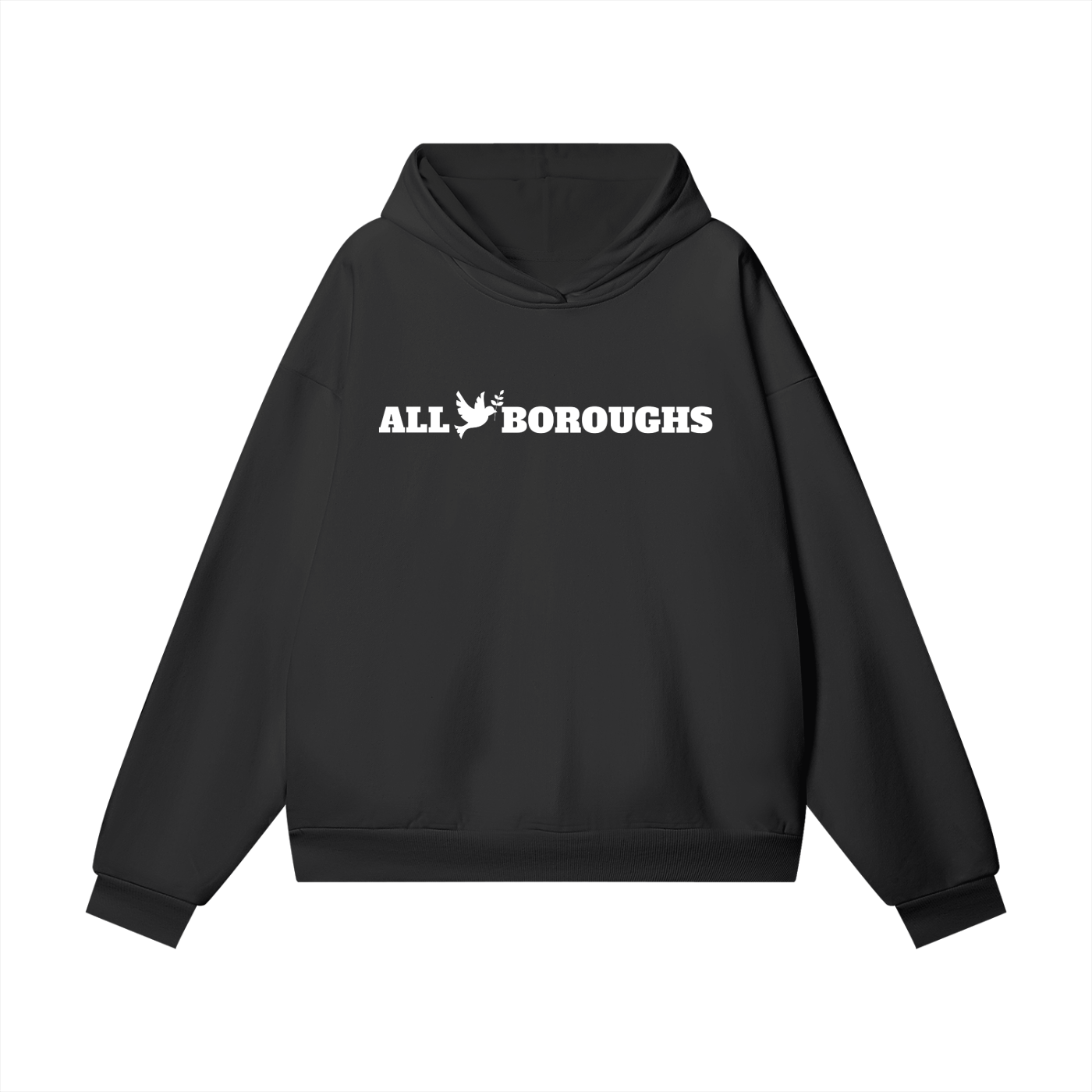Heavyweight (460 GSM) Hidden Pocket Fleece Hoodie - Premium Streetwear | AllBoroughs