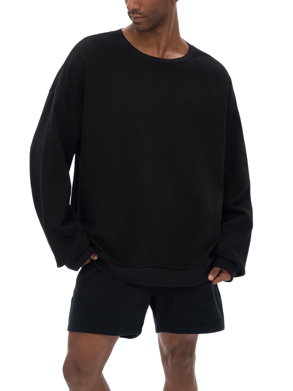 Peaceful Hearts Heavyweight 460 GSM Oversized Drop Shoulder Sweatshirt | AllBoroughs