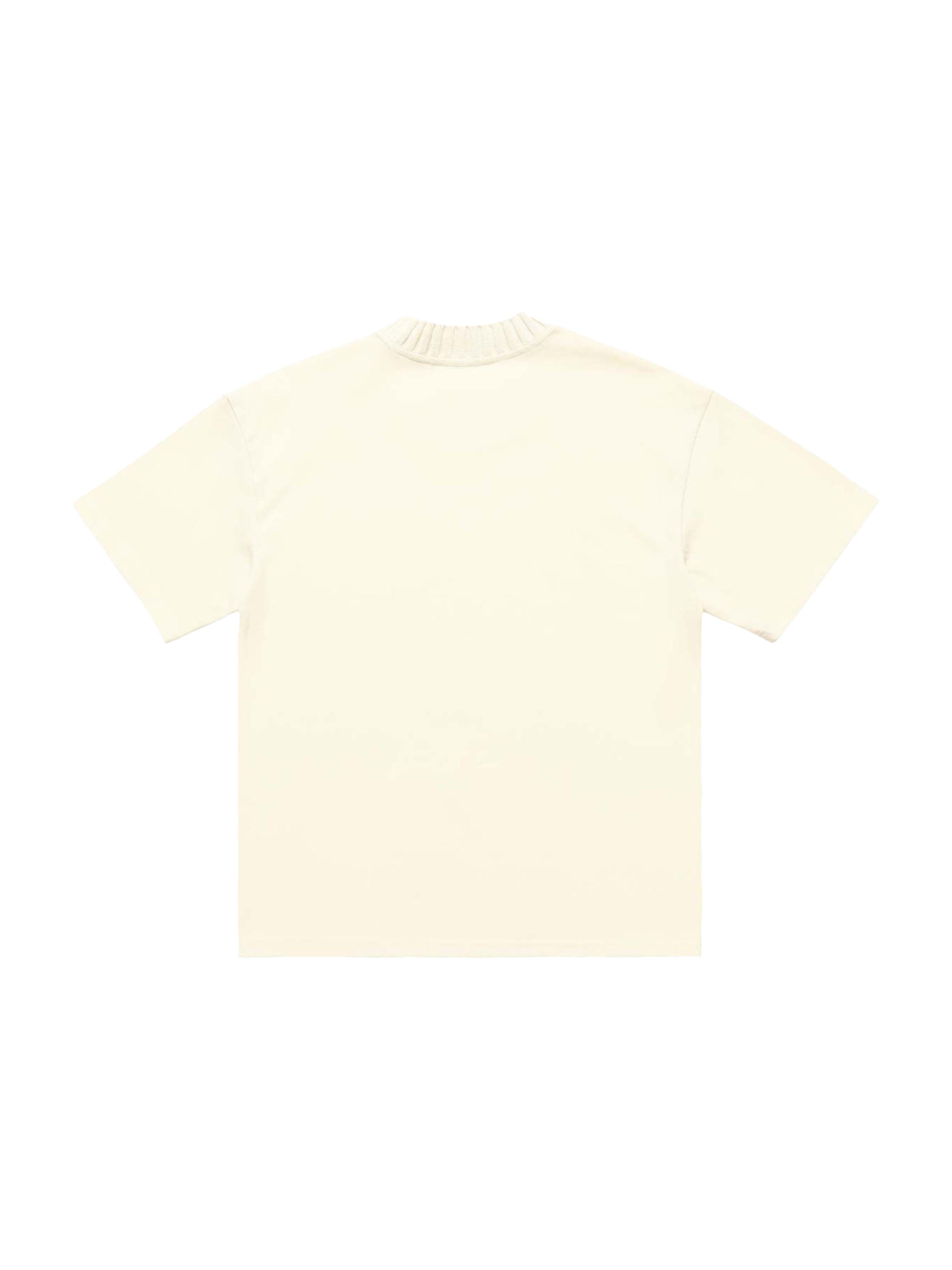 Peaceful Hearts Premium Heavyweight Cotton Round Neck Unisex T-Shirt | AllBoroughs