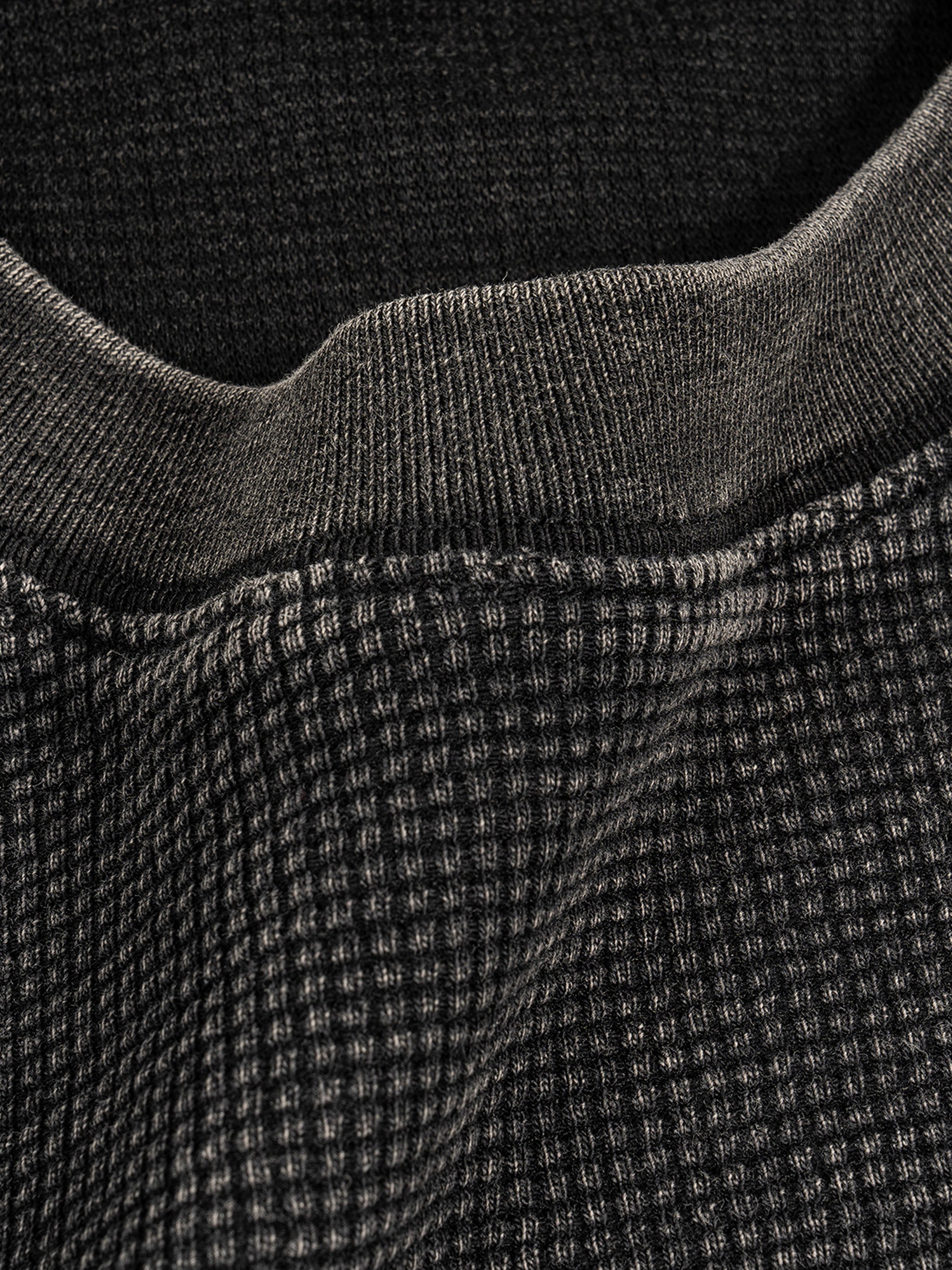 Oversized Waffle Textured Boxy T-Shirt | Premium Streetwear | ALLBOROUGHS