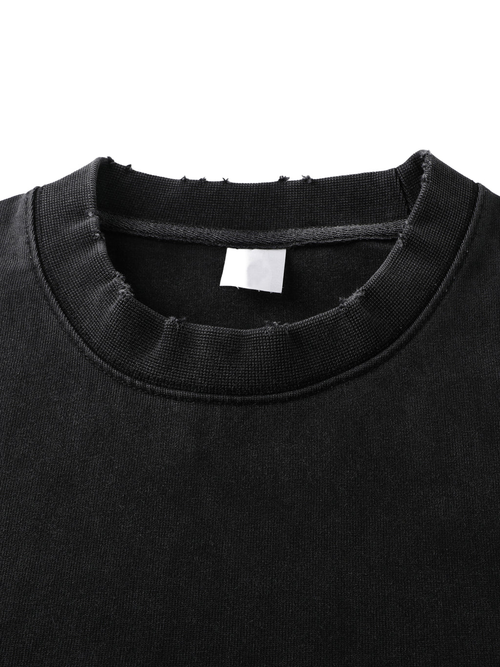 Straight Outta? Heavyweight Vintage Washed Frayed T-Shirt | 430gsm Oversized Fit | All Boroughs