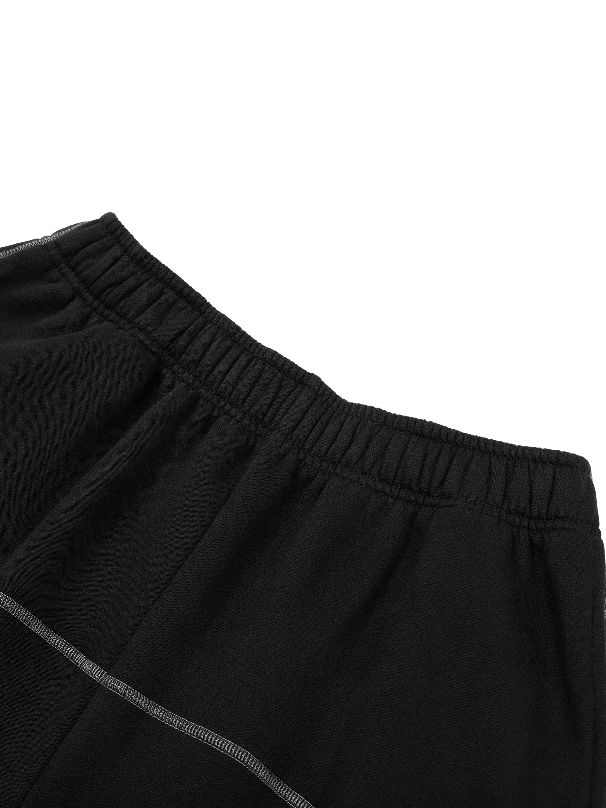 Contrast-Stitched Fleece Sweatpants - Premium Joggers | Simply AllBoroughs