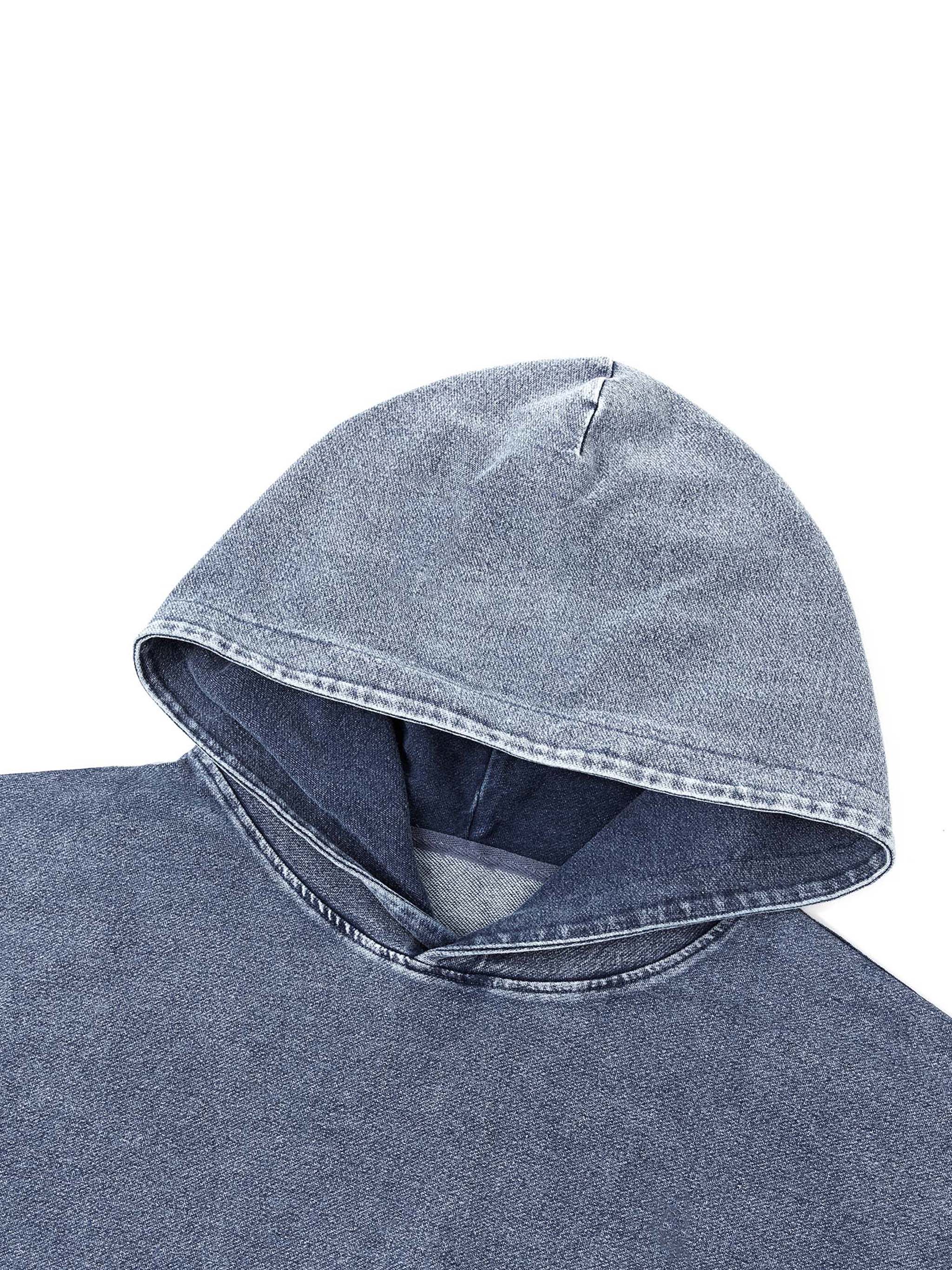 Snow Wash Oversized Hoodie - Premium Heavyweight Fleece | AllBoroughs