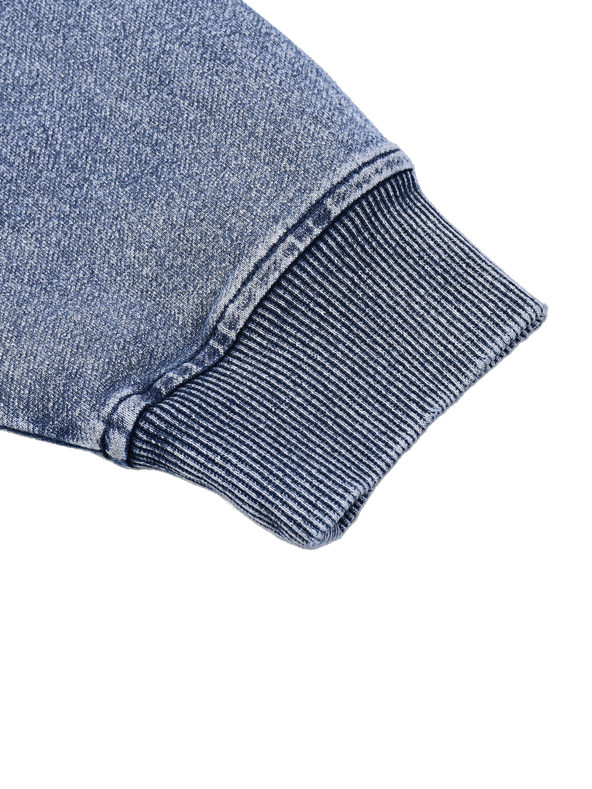 Snow Wash Oversized Zip-Up Hoodie - Premium Streetwear | AllBoroughs