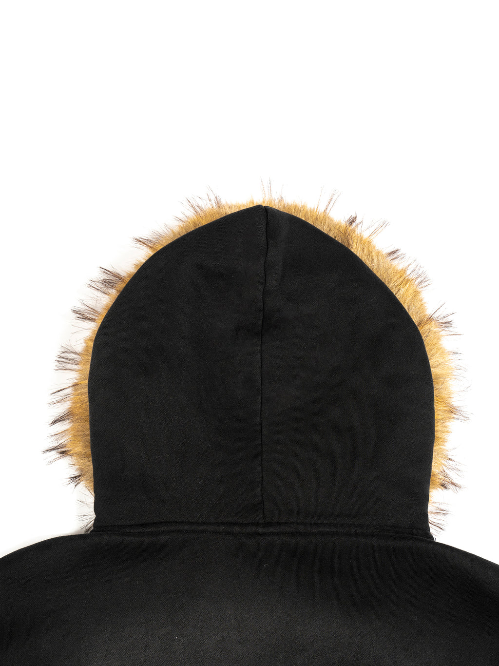 Sun Fade Boxy Detachable Fur Collar Hoodie - Premium Streetwear Jacket | All Boroughs