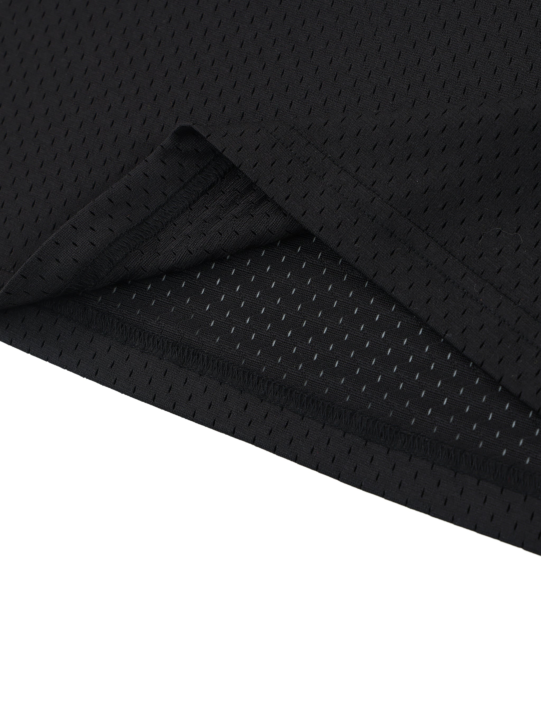 Oversized Mesh V-Neck Soccer Jersey | Unisex Polyester Sports Shirt