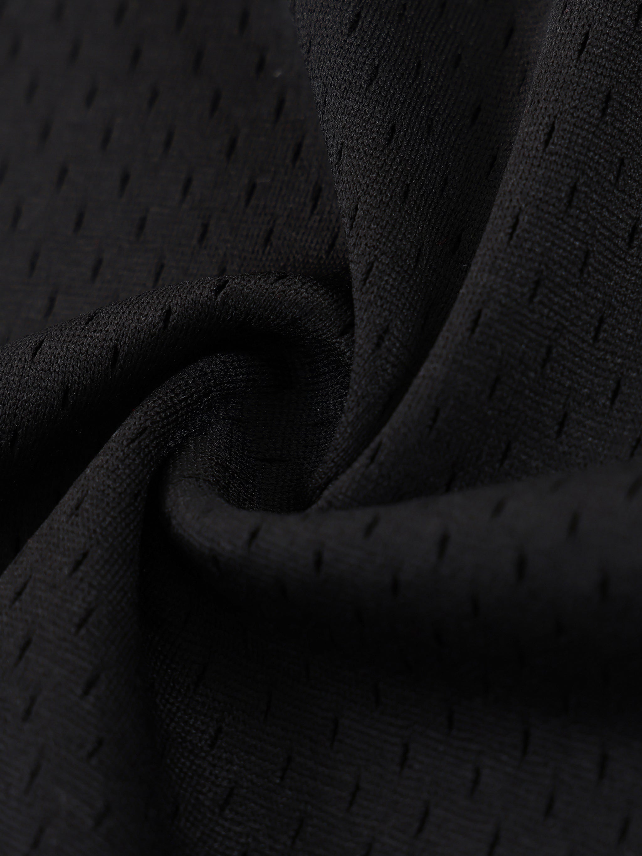 Oversized Mesh V-Neck Soccer Jersey | Unisex Polyester Sports Shirt