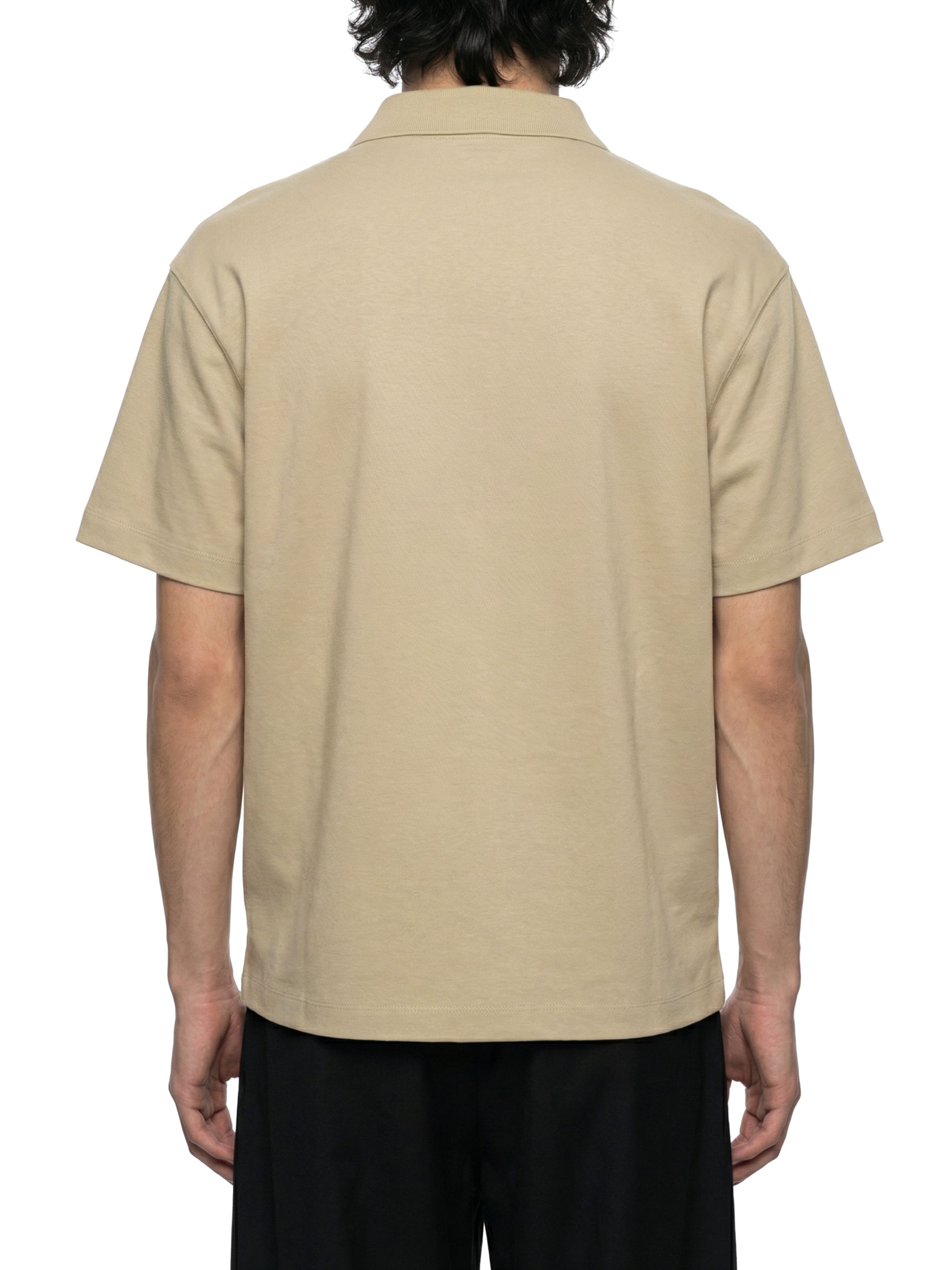 Peaceful Hearts Drop Shoulder Polo Shirt | 235gsm Cotton Blend Lapel Collar | AllBoroughs
