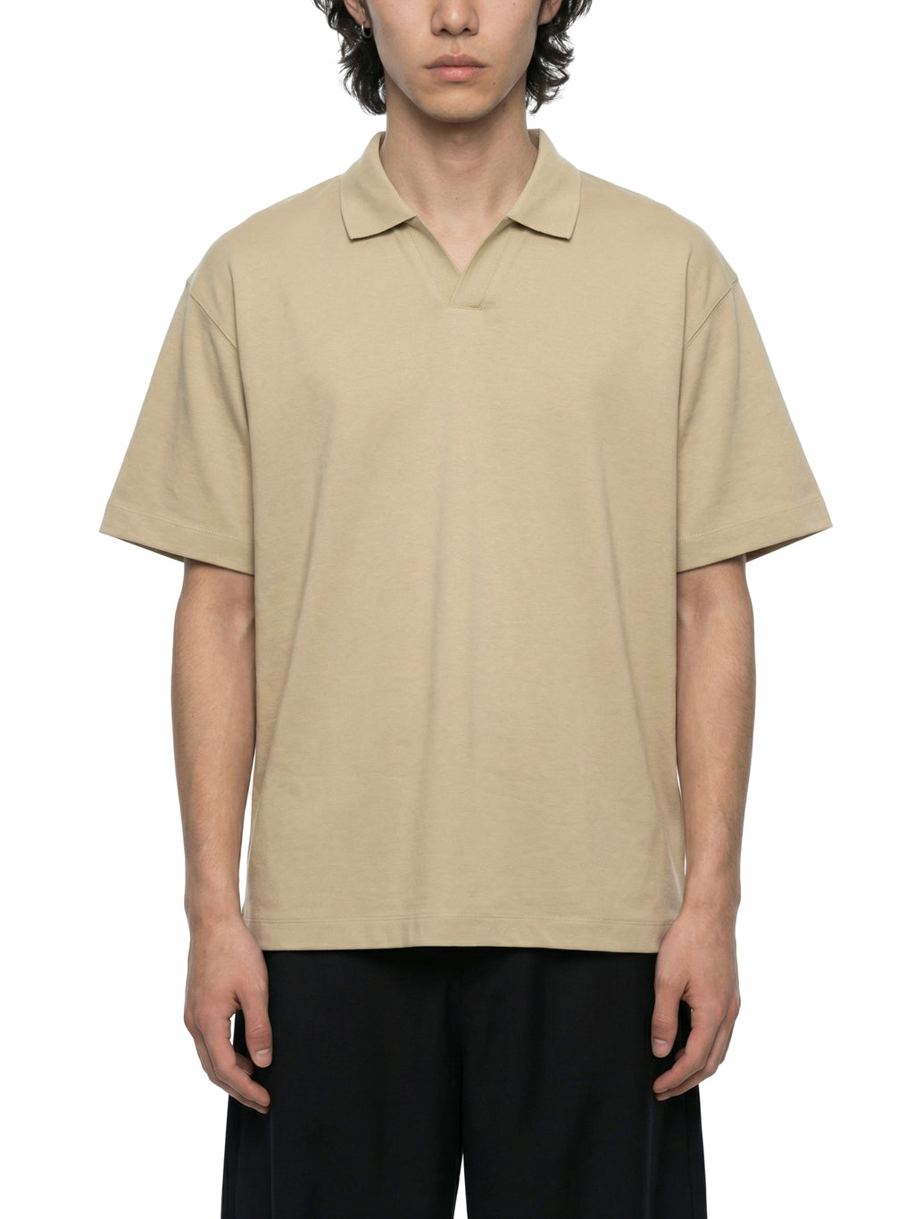 Peaceful Hearts Drop Shoulder Polo Shirt | 235gsm Cotton Blend Lapel Collar | AllBoroughs