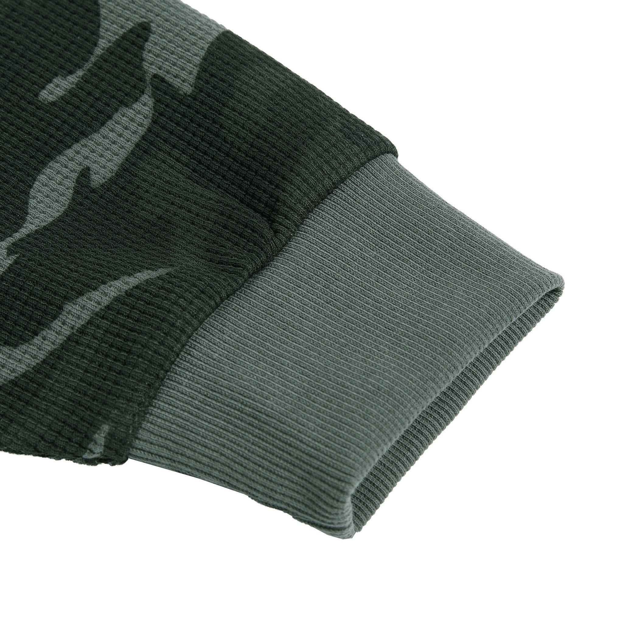 Waffle Boxy Long Sleeve T-Shirt | Unisex Oversized Streetwear – AllBoroughs