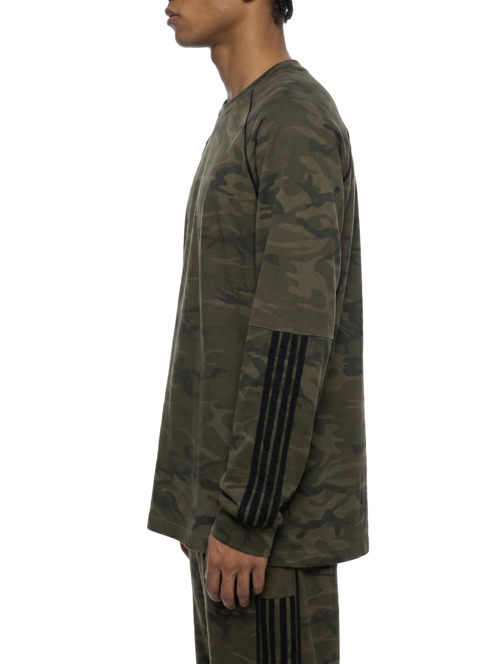 Army Green Camo Short Sleeve T-Shirt | Unisex Oversized Streetwear | Allboroughs
