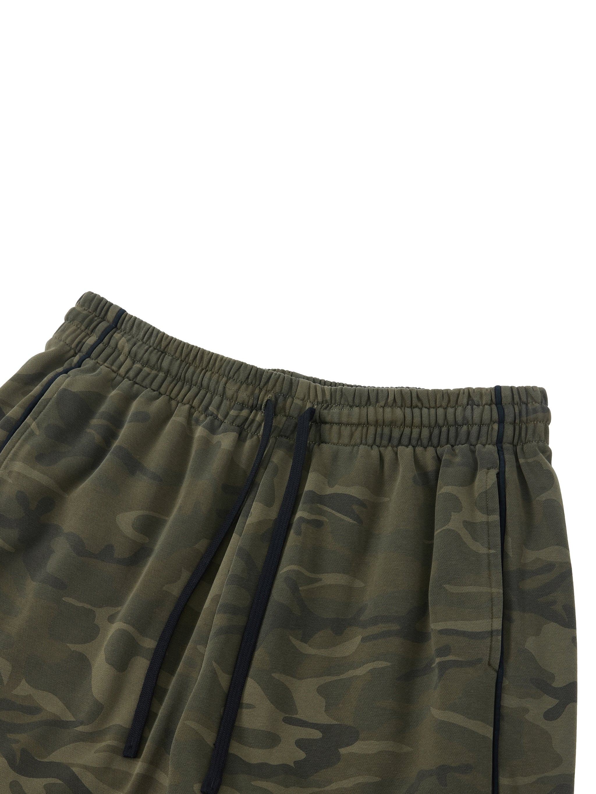Army Green Camo Wide Leg Sweatpants | Unisex Loose Fit Streetwear | All Boroughs