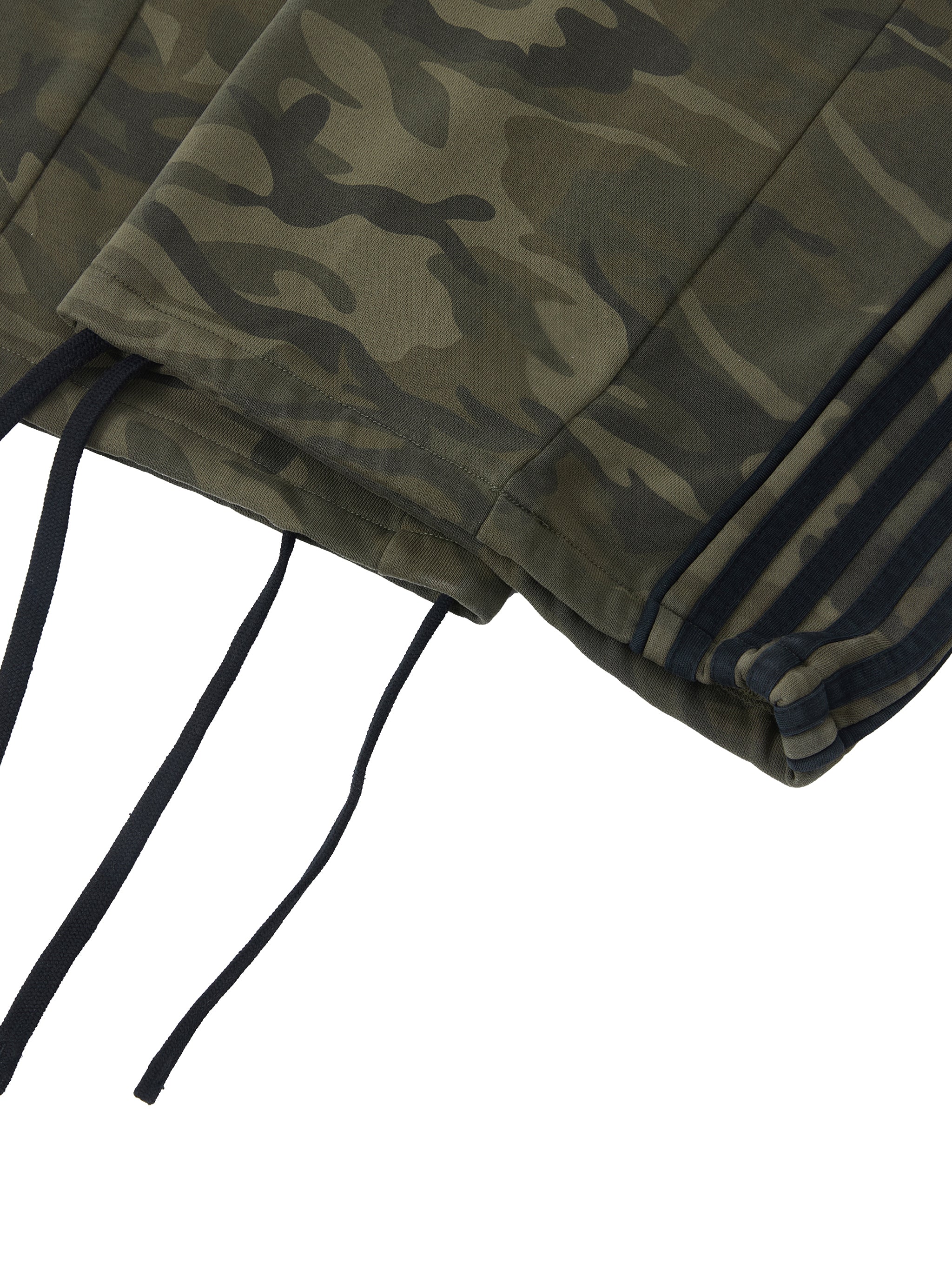 Army Green Camo Wide Leg Sweatpants | Unisex Loose Fit Streetwear | All Boroughs