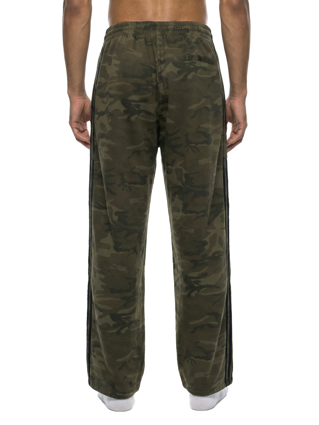 Army Green Camo Wide Leg Sweatpants | Unisex Loose Fit Streetwear | All Boroughs